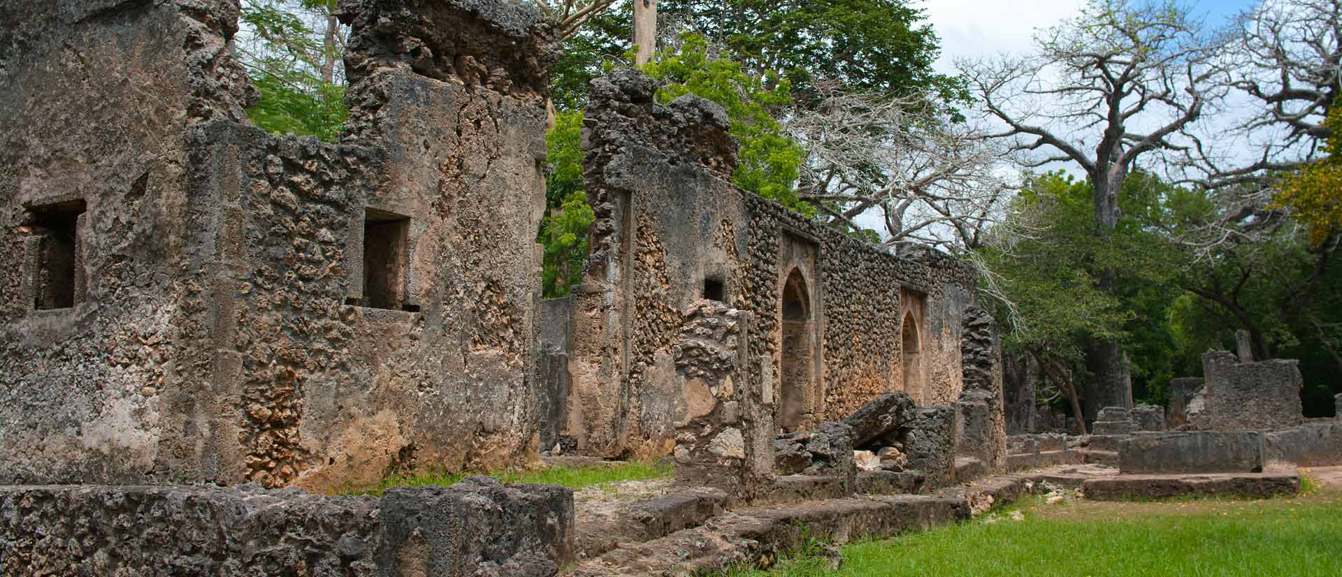 How old is Gede Ruins?
