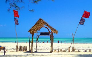 Zanzibar beach relaxation