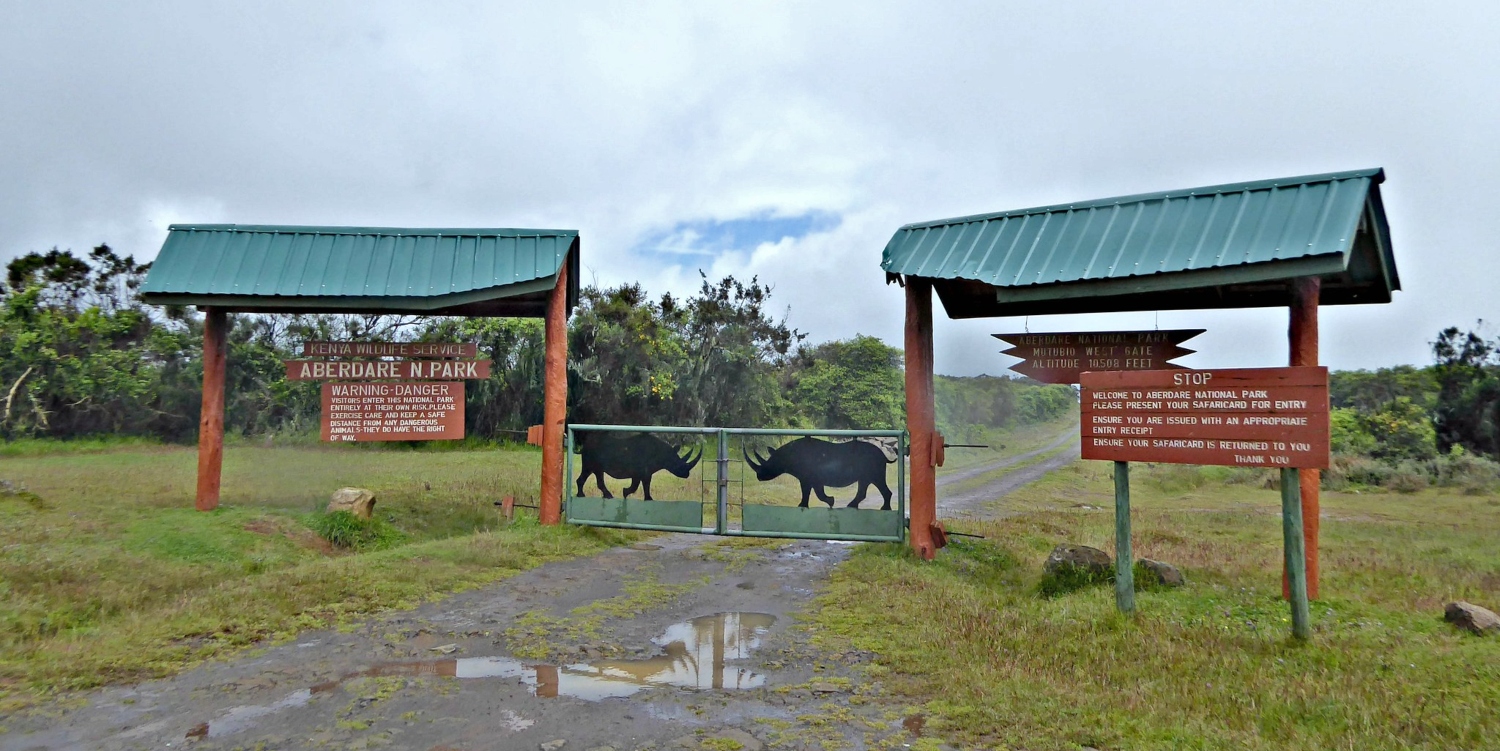 Aberdare National Park Gates