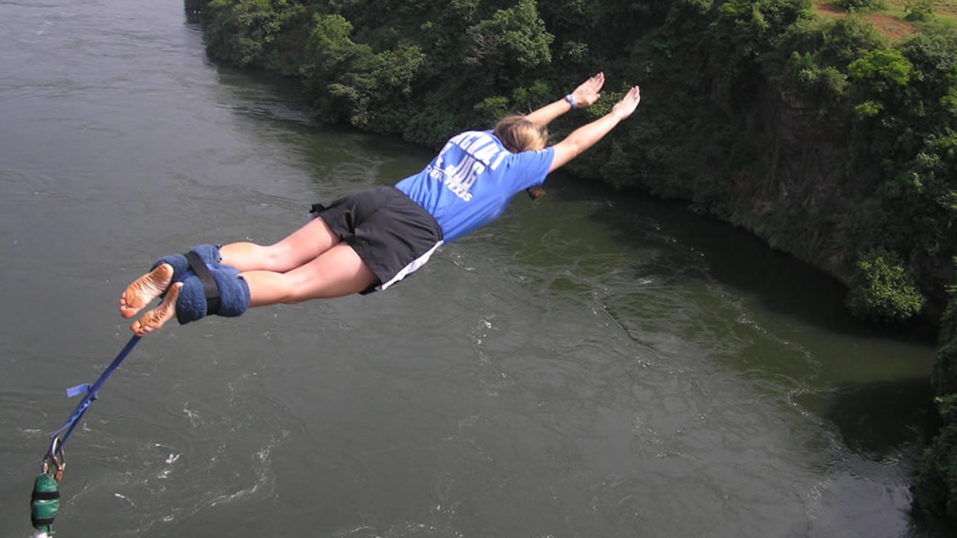 Bungee Jumping Over The Nile In Jinja